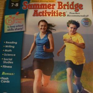 Ward off winter blues with these (2) Bridge Activity Work Books Grade 6-8